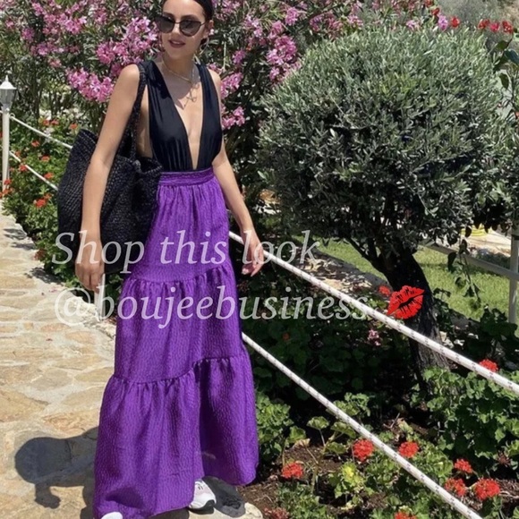 ZARA BNWT Voluminous Midi Skirt